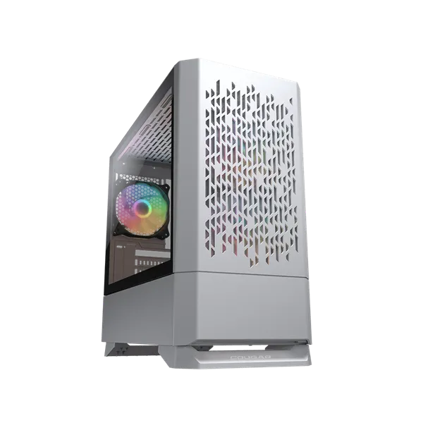 COUGAR MG140 Air RGB Blanca Caja Micro ATX con lateral Cristal Templado