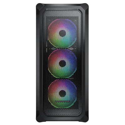 Cougar Archon 2 Mesh RGB Negra Caja ATX Frontal mallado y 3x