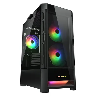 Cougar Duoface RGB Negra Caja ATX con doble panel frontal