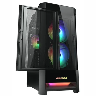 Cougar Duoface RGB Negra Caja ATX con doble panel frontal