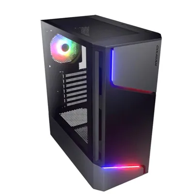 Cougar MX360 RGB Negra Caja Gaming ATX frontal metal con RGB