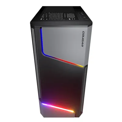 Cougar MX360 RGB Negra Caja Gaming ATX frontal metal con RGB