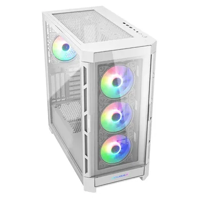 Cougar Duoface PRO RGB Blanca Caja ATX con doble panel frontal