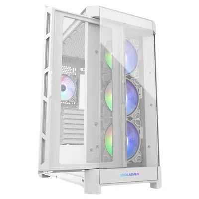 Cougar Duoface PRO RGB Blanca Caja ATX con doble panel frontal