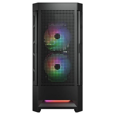 Cougar caja semitorre airface rgb negro