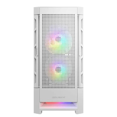 Cougar caja semitorre airface rgb blanco