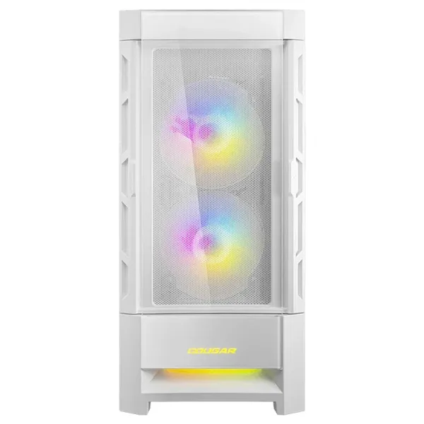 Cougar caja semitorre duoface rgb blanca