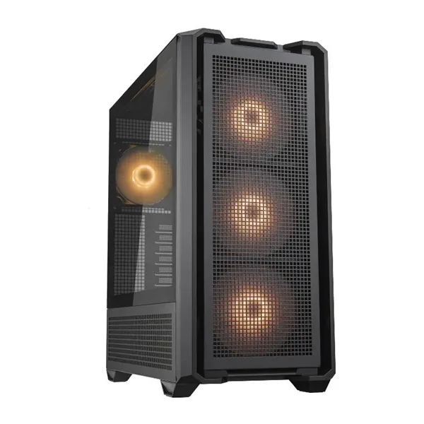 Cougar MX600 Negra Caja Gaming FULL ATX RGB con 4 ventiladores ARGB