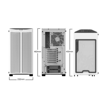 Be quiet!caja pure base 500dx white argb