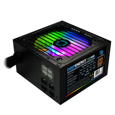 Deepgaming fuente alimentacion 600 w 80+bronze