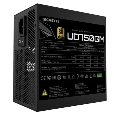 Gigabyte fuente alimentación gp-ud750gm 80p