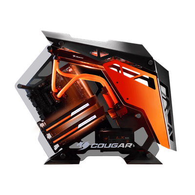 Cougar Conquer Cristal Templado Caja Gaming Aluminio ATX