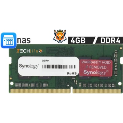 Synology D4NESO-4G Memoria SODIMM 4GB DDR4 2666MHz Servidor