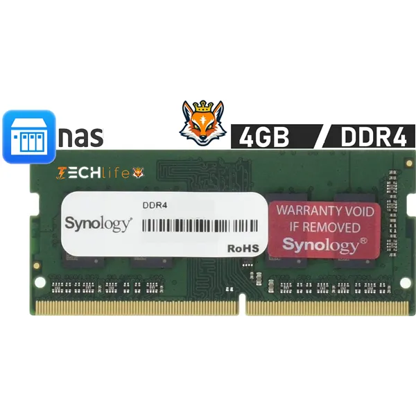 Synology D4NESO-4G Memoria SODIMM 4GB DDR4 2666MHz Servidor