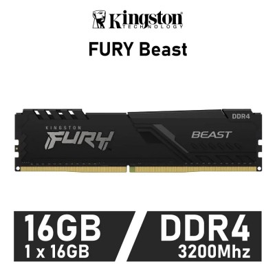 Kingston FURY Beast 16GB DDR4 3600MHz 1.35v CL18