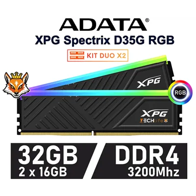 ADATA XPG Spectrix D35G RGB KIT 32GB DDR4 a 3200MHz CL16 1.35v