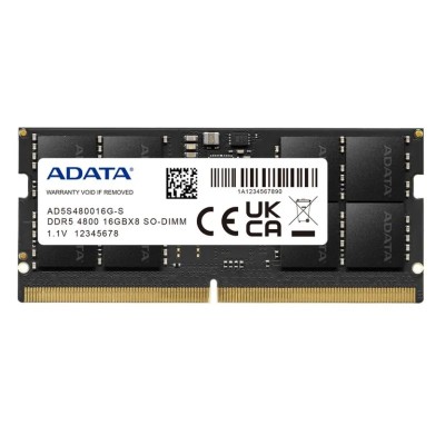 ADATA 16GB DDR5 4800 MHz 1.1v - Memoria SO-DIMM