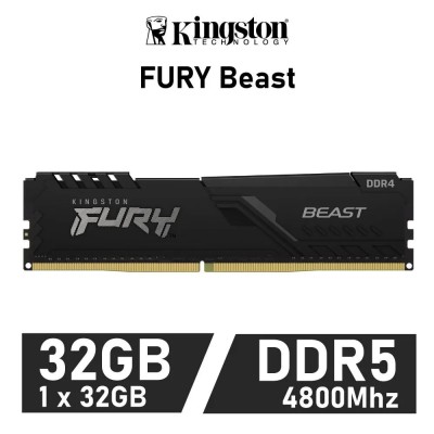 Kingston Fury Beast 32GB DDR5 4800MHz CL38 1.1v