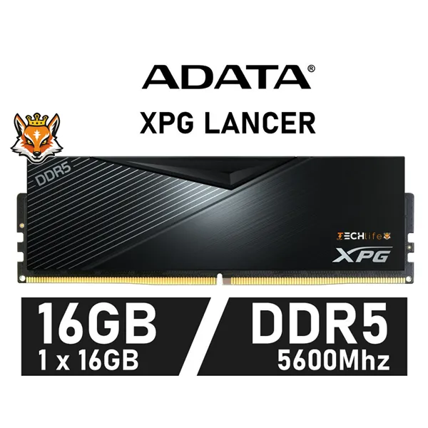 ADATA XPG Lancer 16GB DDR5 5600MHz XMP CL36 1.4V