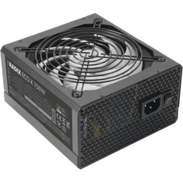 Fuente De Alimentacion Tacens Radix Eco X 750w Apfc 87 % Eficiencia Vent 140mm 10db Haswell