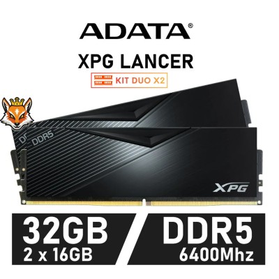 ADATA XPG Lancer KIT 32GB DDR5 6400MHz XMP CL32 1.4V (2x16GB)