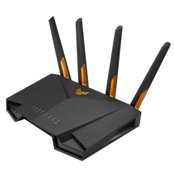 ASUS TUF-AX4200 router inalámbrico Gigabit Ethernet Doble banda (2,4 GHz / 5 GHz) Negro