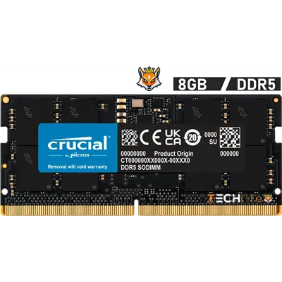 Crucial 8GB DDR5 5200MHz 1.1v - Memoria SODIMM