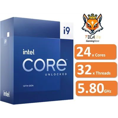 Intel Core i9-13900K Unlocked 3.0/5.8 GHz con Intel UHD 770