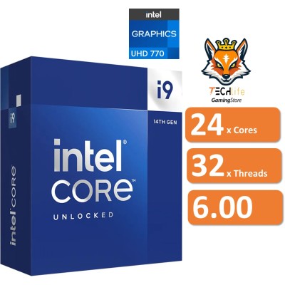 Intel Core i9-14900K 3.2/6.0 GHz con Intel UHD 770