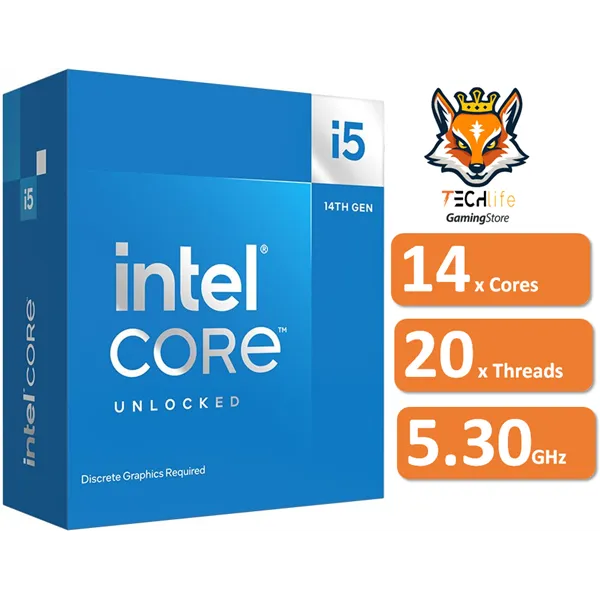 Intel Core i5-14600KF Unlocked 3.5/5.3 GHz