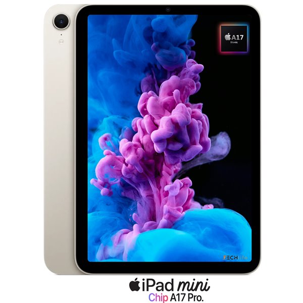 Apple iPad Mini 7 (2024) 128GB WiFi Blanco Estrella A17Pro