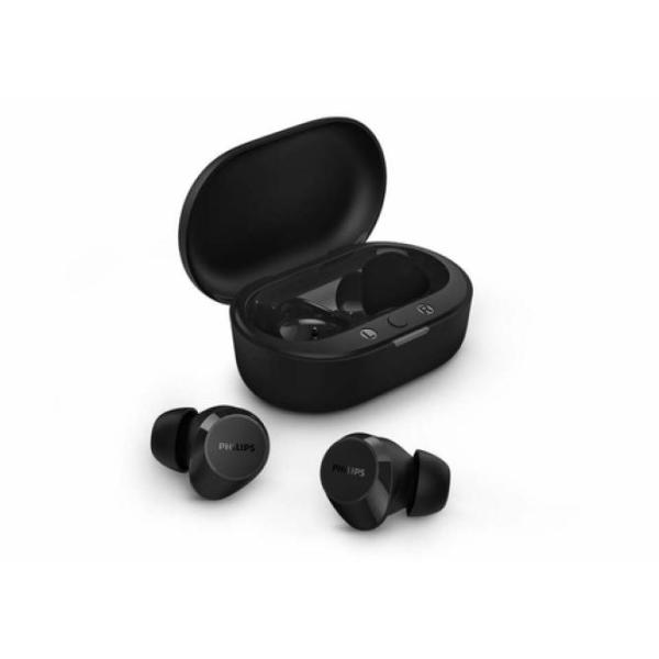 Philips TAT1209BK/00 Auriculares Bluetooth Negros con estuche de carga Llamadas/Música 