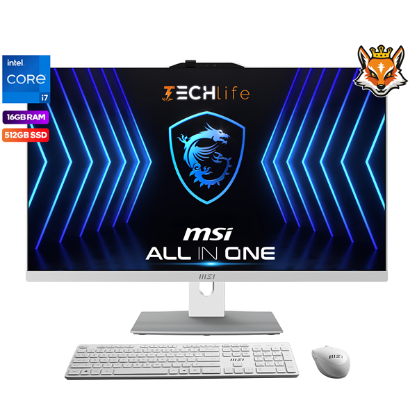 MSI Modern AM272P 12M-844ES All-in-One 27" Intel Core i7-1255u 16GB 512GB SSD FreeDOS