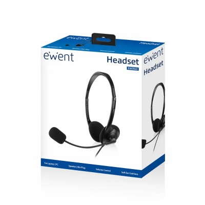 Ewent ew3563 auriculares+ micrófono stéreo