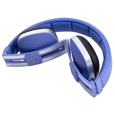 Hiditec auricular+mic whp010003 wave azul