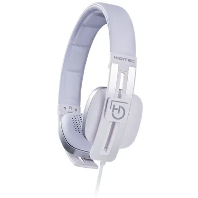 Hiditec auricular+mic whp010002 wave blanco