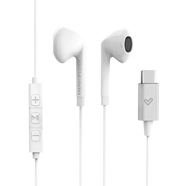 Energy sistem auricular+mic smart 2 type c blanco