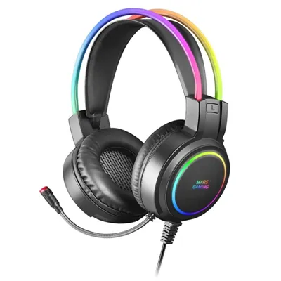 Mars gaming auricular+micro mhrgb pc/ps4-5/ black