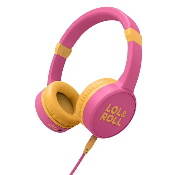 Energy sistem auriculares lol&roll pop kids pink