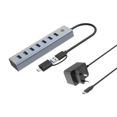 Conceptronic HUB USB-C/USB 3.0 de 7 Puertos USB 3.0 con