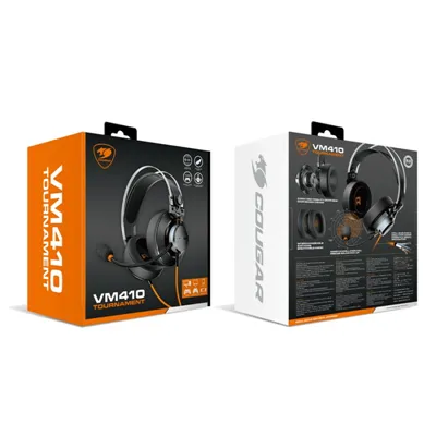 Cougar auriculares vm410 tournament