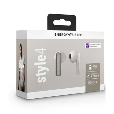 Energy sistem auriculares tw style 4 cream