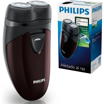 PHILIPS PQ206/18 Afeitadora eléctrica de viaje para hombre