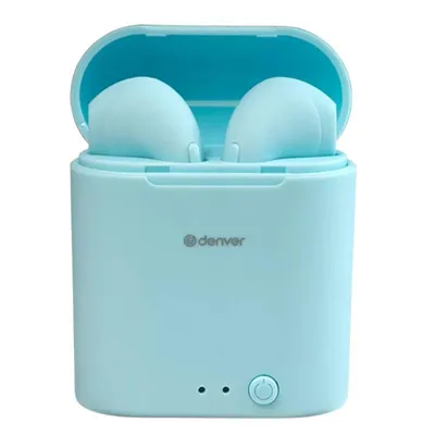 Denver auriculares twe-46light blue