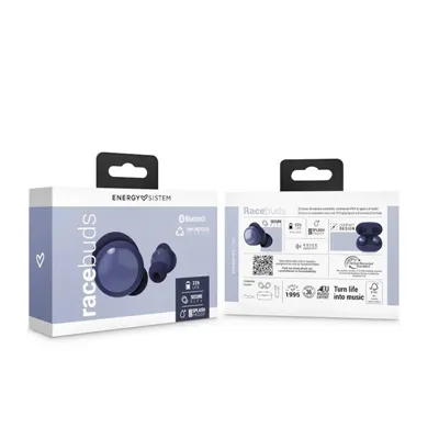 Energy sistem auriculares navy racebuds ipx4