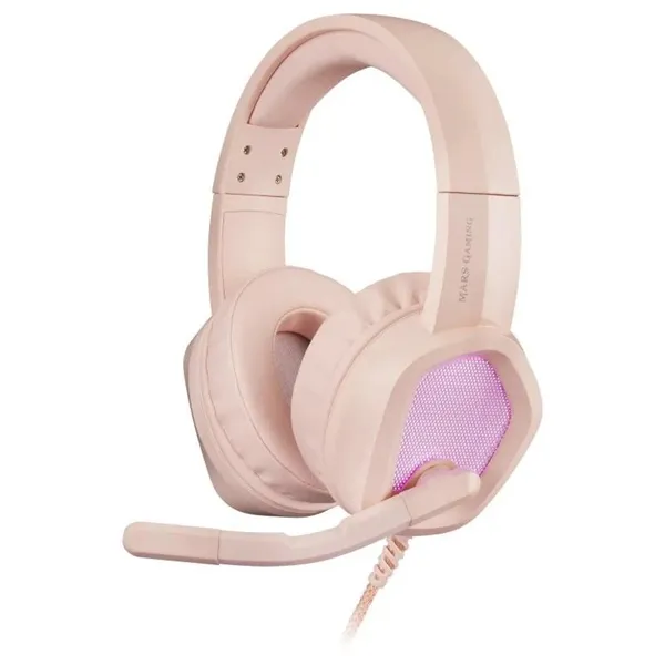 Mars gaming mh320 auricular+mic. multiplat pink