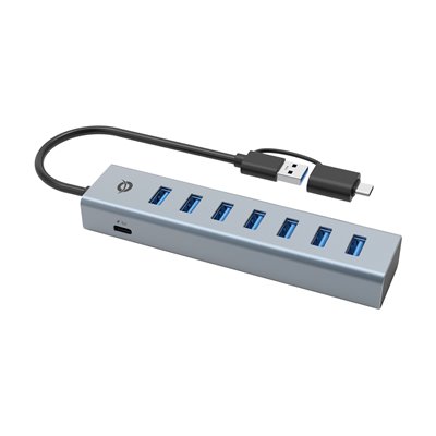 Conceptronic HUB USB-C/USB 3.0 de 7 Puertos USB 3.0 con