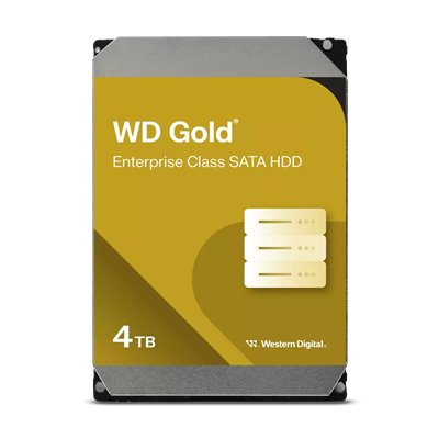 WD Gold Nivel empresarial 4TB 7200rpm HDD 3.5" 256MB SATA 6GB/s