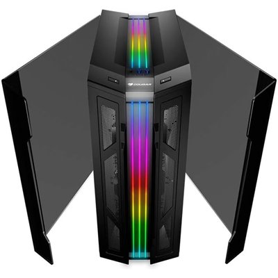 COUGAR Gemini T Pro RGB Caja Gaming ATX Negro, Laterales