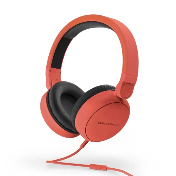 Energy sistem auricular style 1 talk chili red